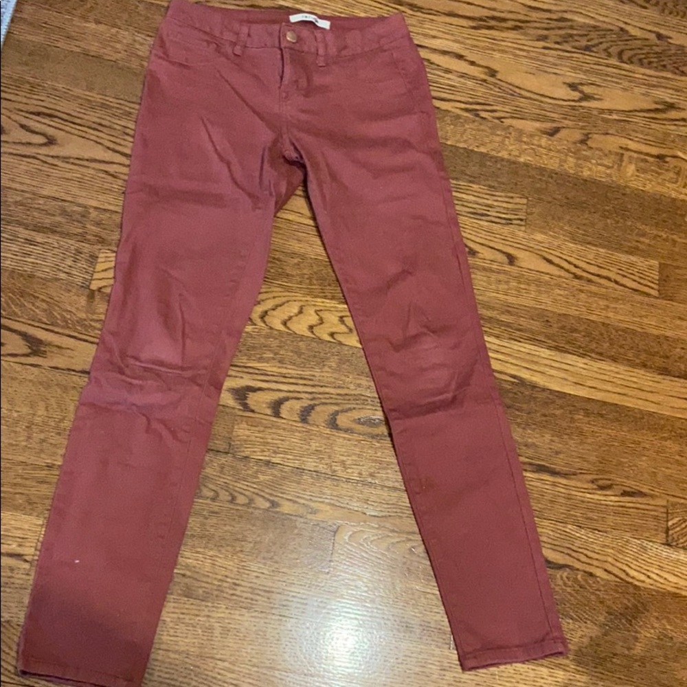 maroon refuge jeans